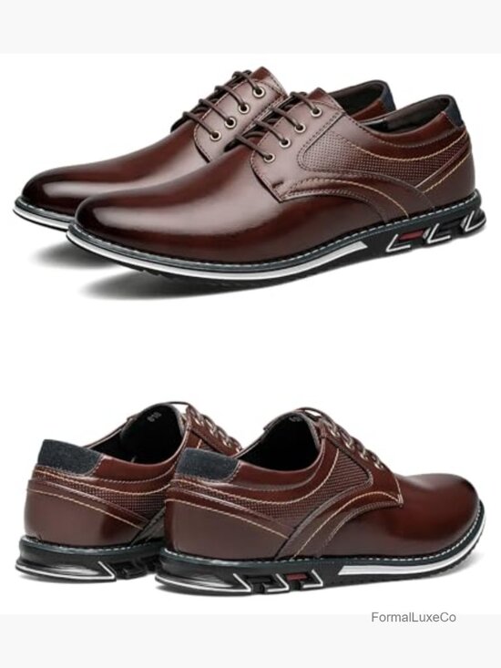 Dress Shoes Comfort Soft Men Oxford Superior Flexural Leather Fashion Sneakers main image 3